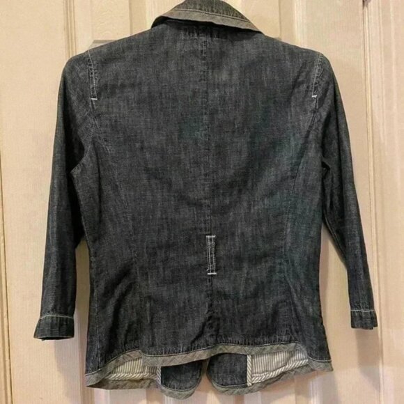 Denim blazer, size extra small - Picture 3 of 3
